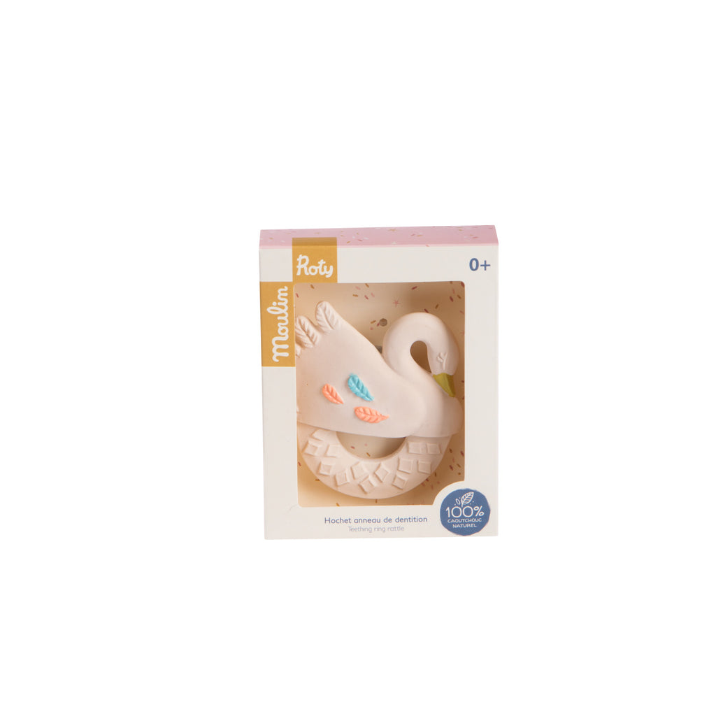 Swan Teething ring
