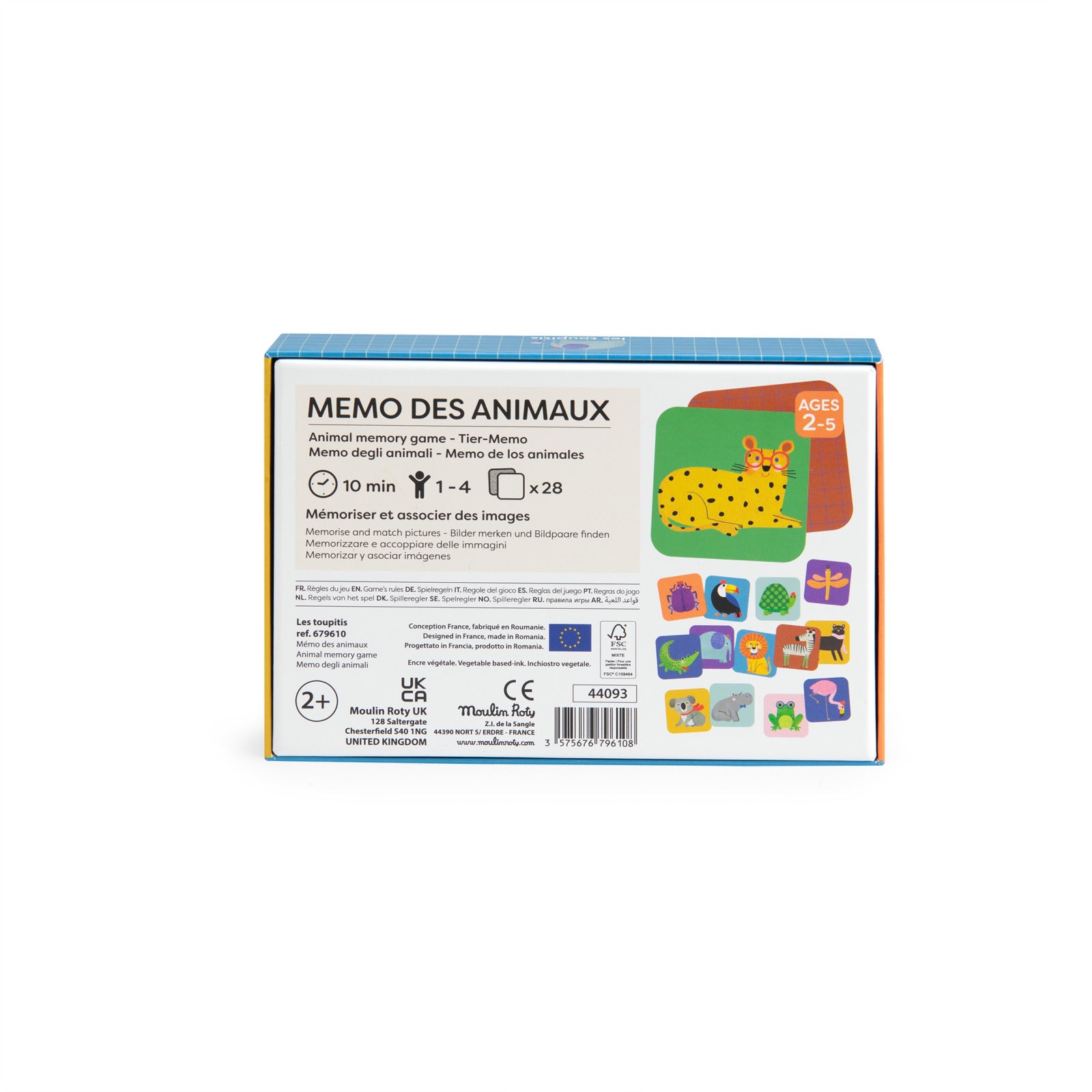 Juego Memoria (animalitos)