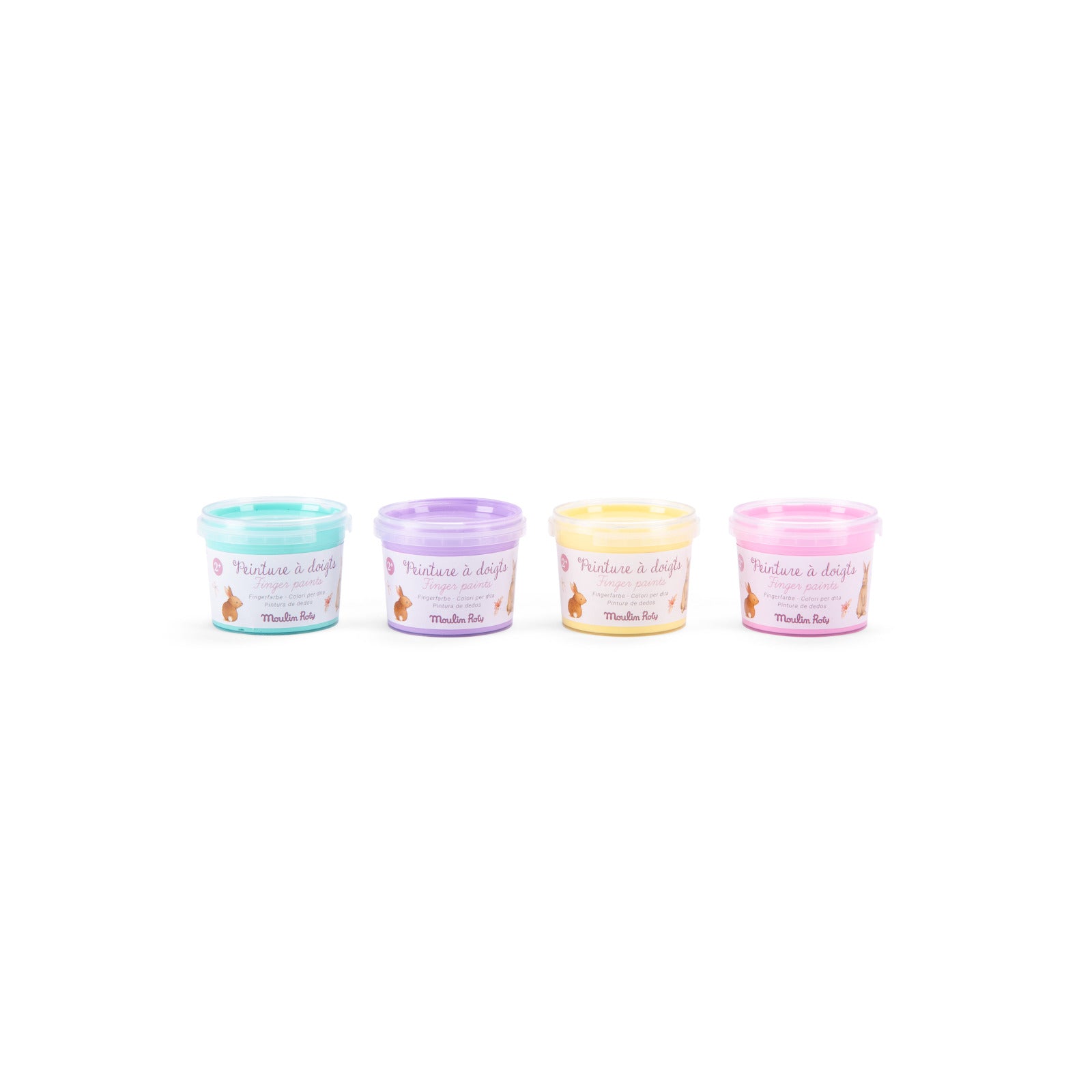 Pastel finger paints